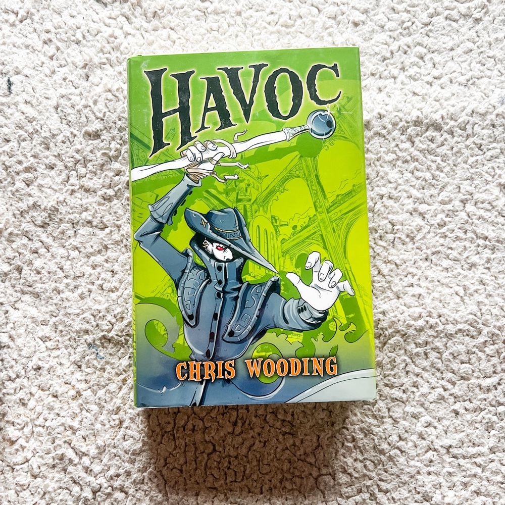 Havoc Hardcover Book by Chris Wooding Sequel to Malice